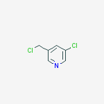 Structure of 3-CHLORO-5-(CHLOROMETHYL)PYRIDINE