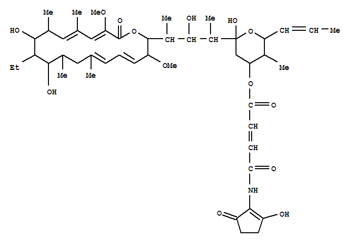 virustomycin A结构式