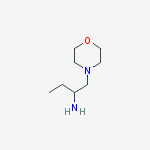 1-(morpholin-4-yl)butan-2-amine结构式