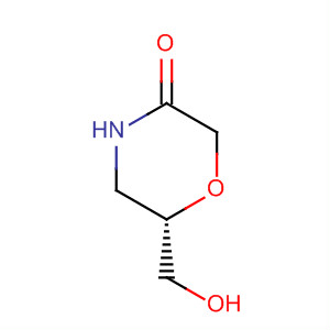 Structure of 3-Morpholinone, 6-(hydroxymethyl)-, (6S)-