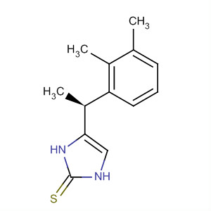 Structure of 2H-Imidazole-2-thione, 4-[(1S)-1-(2,3-dimethylphenyl)ethyl]-1,3-dihydro-