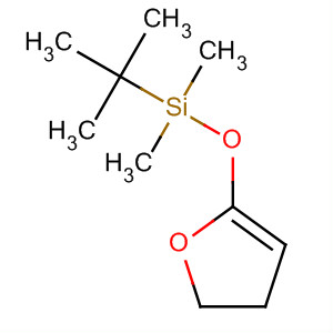 Structure of Silane, [(4,5-dihydro-2-furanyl)oxy](1,1-dimethylethyl)dimethyl-