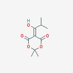 ISOBUTYRYL MELDRUM'S ACID结构式