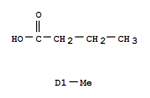 Structure of 2(Or 4)-methylbutyric acid