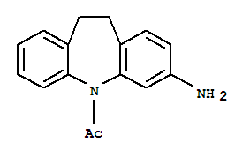 Structure of 3-Amino-5-acetyliminodibenzyl