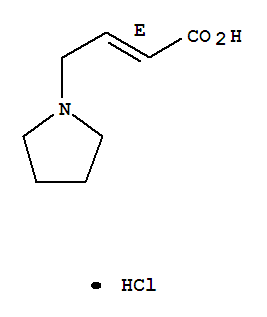 Structure of (2E)-4-PYRROLIDIN-1-YLBUT-2-ENOIC ACID