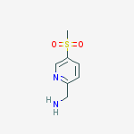 Structure of (5-(Methylsulfonyl)pyridin-2-yl)MethanaMine