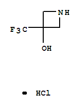 3-三氟甲基-3-吖啶醇盐酸盐结构式