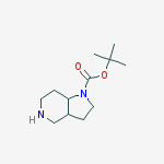 Structure of tert-butyl octahydropyrrolo[3,2-c]pyridine-1-carboxylate