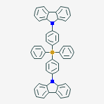 Structure of 9,9'-[(DIPHENYLSILYLENE)DI-4,1-PHENYLENE]BIS-9H-CARBAZOLE