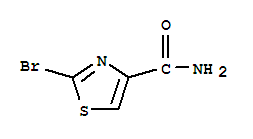 Structure of 2-BROMO-THIAZOLE-4-CARBOXAMIDE
