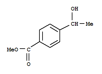 Structure of METHYL 4-(1-HYDROXYETHYL)BENZOATE