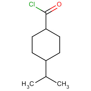 4β-Isopropylcyclohexane-1α-carbonyl chloride结构式