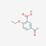 2-Ethoxy-5-formylbenzoic acid结构式
