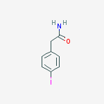 Structure of 4-IODOPHENYLACETAMIDE