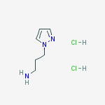Structure of 3-(1h-pyrazol-1-yl)-1-propanamine Dihydrochloride