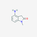 Structure of 4-amino-1-methylindolin-2-one