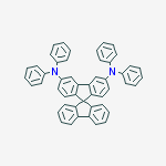 Structure of 9,9-SPIROBI[9H-FLUORENE]-3,6-DIAMINE, N3,N3,N6,N6-TETRAPHENYL-