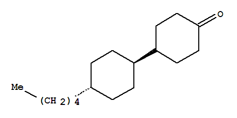 Structure of 4-Pentyldicyclohexylanone
