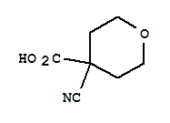 Structure of 4-CYANO-TETRAHYDROPYRAN-4-CARBOXYLIC ACID