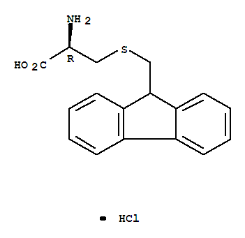 Chemical structure of CYSTEINE(FM)-OH