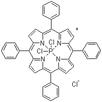 二氯磷四苯基卟啉氯化物结构式