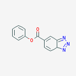 5-(Phenoxycarbonyl)-benzotrizole结构式