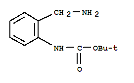 Structure of TERT-BUTYL2-(AMINOMETHYL)PHENYLCARBAMATE