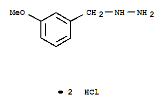 Structure of 3-Methoxybenzylhydrazine