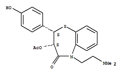 Structure of O-Desmethyldiltiazem