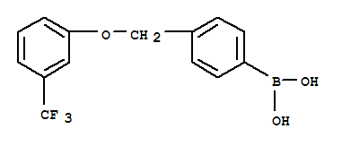 Structure of 4-(3'-(TRIFLUOROMETHYL)PHENOXYMETHYL)PH&