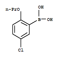 Structure of 5-CHLORO-2-PROPOXYPHENYLBORONIC ACID