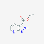 Structure of Ethyl 1H-pyrazolo[3,4-b]pyridine-3-carboxylate