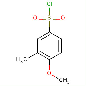 4-METHOXY-3-METHYL-BENZENESULFONYL CHLORIDE结构式