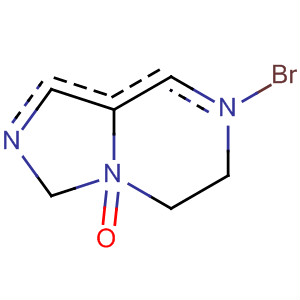 Structure of Imidazo[1,5-a]pyrazin-8(7H)-one, 5-bromo-