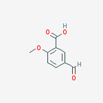 Structure of 5-Formyl-2-methoxybenzoic acid