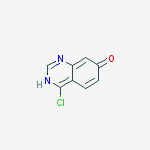 Structure of 4-CHLORO-7-HYDROXYQUINAZOLINE