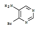 Structure of 5-AMINO-4-BROMOPYRIMIDINE