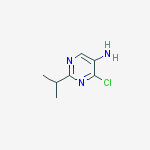 Structure of 4-Chloro-2-isopropylpyrimidin-5-amine