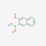 Structure of 3-Hydroxynaphthalene-2-boronic acid