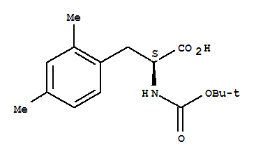 Structure of BOC-L-2,4-DIMETHYLPHE