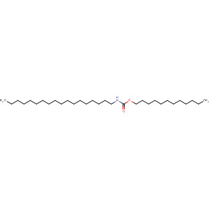 Structure of Carbamic acid, octadecyl-, dodecyl ester