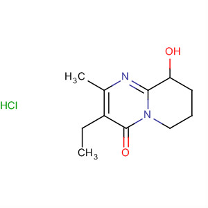 Structure of 3-Ethyl-6,7,8,9-tetrahydro-9-hydroxy-2-Methyl-4H-pyrido[1,2-a]pyriMidin-4-one Hydrochloride