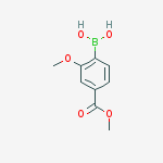 Structure of 2-Methoxy-4-(Methoxycarbonyl)phenylboronic acid