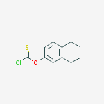 Structure of o-5,6,7,8-Tetrahydro-2-naphtylthiochloroformate