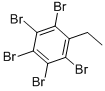 Structure of 2,3,4,5,6-PENTABROMOETHYLBENZENE