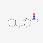 Structure of 2-(Cyclohexyloxy)-5-nitropyridine