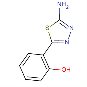 Structure of Phenol, 2-(5-amino-1,3,4-thiadiazol-2-yl)-