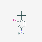 4-tert-butyl-3-fluoro-aniline结构式
