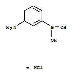 Structure of 3-AMINOPHENYLBORONIC ACID HYDROCHLORIDE